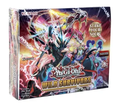 YuGiOh TCG: Wild Survivor Booster Box