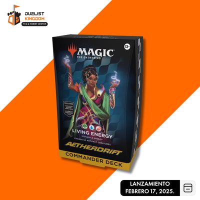 Magic: The Gathering Aetherdrift Living Energy Commander Deck