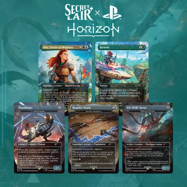 Magic: The Gathering - Secret Lair x Horizon: Zero Dawn: Huntress and the Machines - Nonfoil