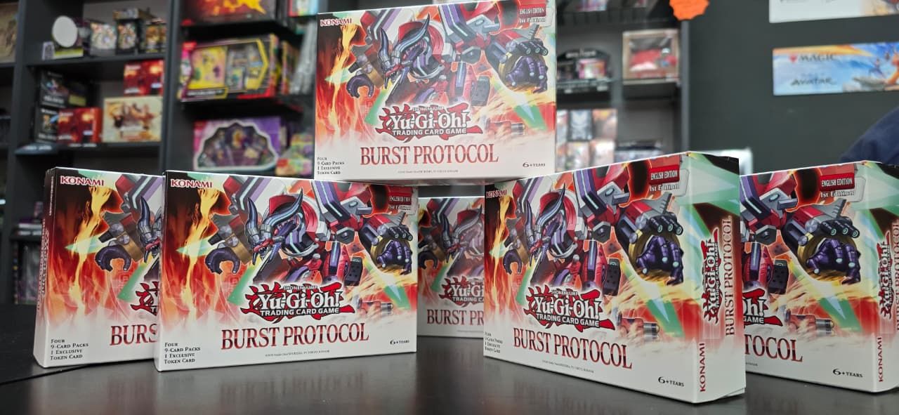 YuGiOh TCG: Burst Protocol Token Box