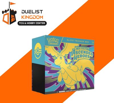 Pokemon TCG: Mega Evolutions: Ascended Heroes - Elite Trainer Box (ETB)