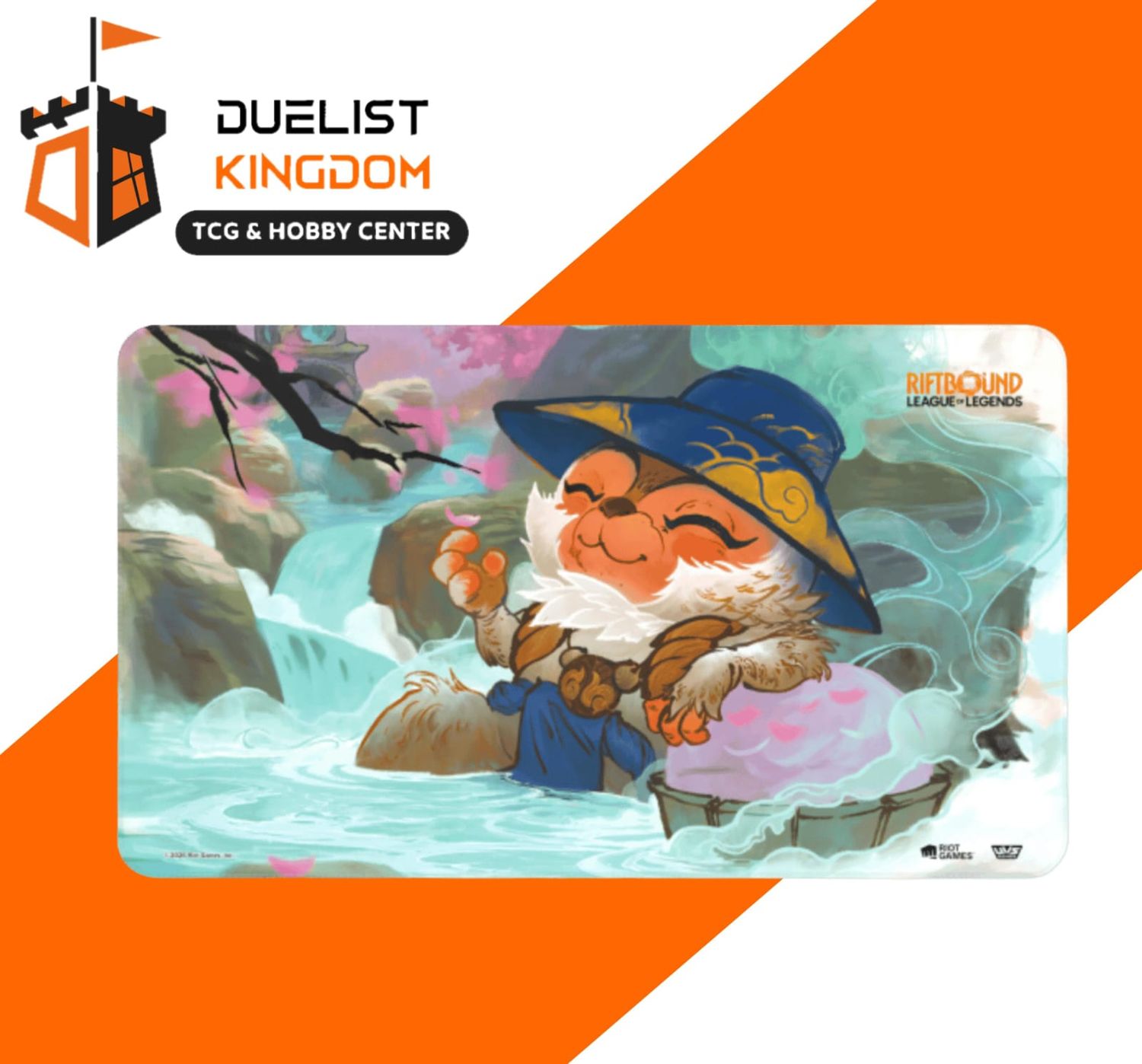 Playmat: Riftbound - Spiritforged - spirit Blossom Teemo Art