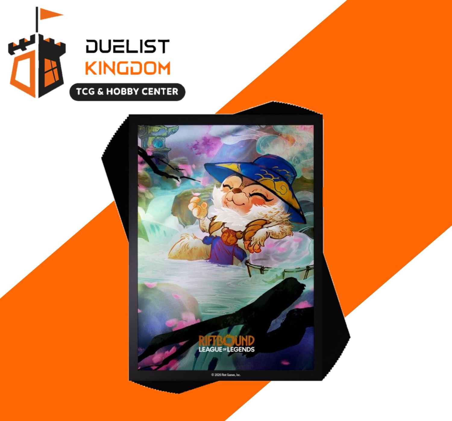 Card Sleeves: Riftbound- Spiritforged- Spirit Blossom Teemo Art