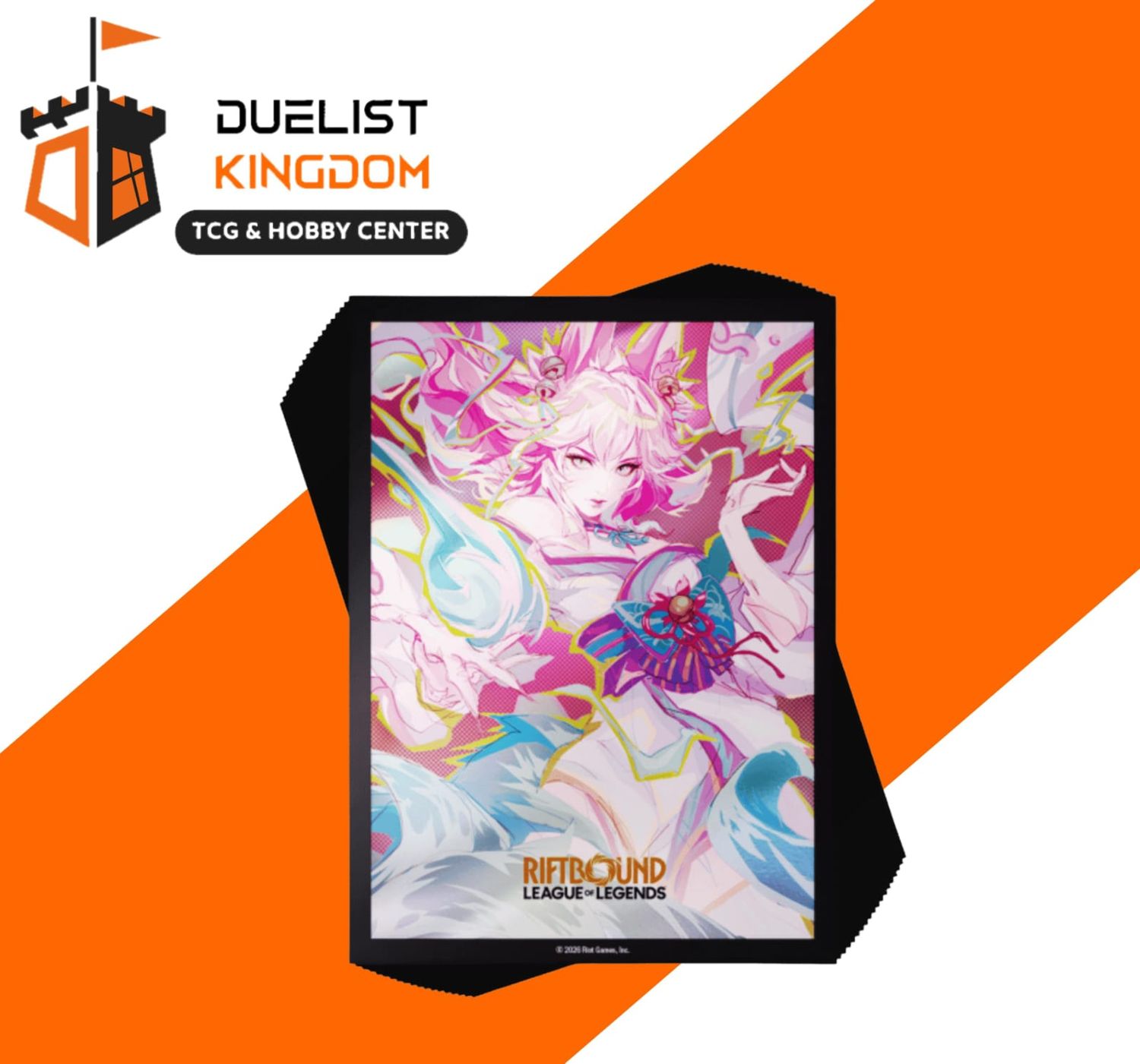 Card Sleeves: Riftbound- Spiritforged- Spirit Blossom Ahri Art