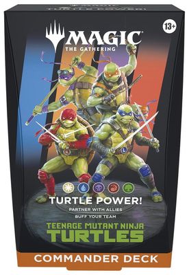 MTG : Teenage Mutant Ninja Turtles Commander Deck - Turtle Power!