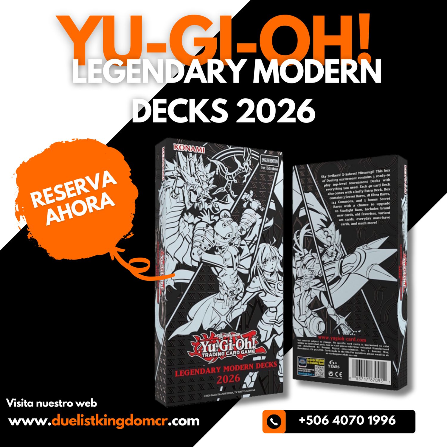 Yu-Gi-Oh! TCG Legendary Modern Decks 2026