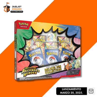 Pokémon TCG: Mega Evolution 2.5 - "Ascended Heroes" First Partners Deluxe Pin Collection