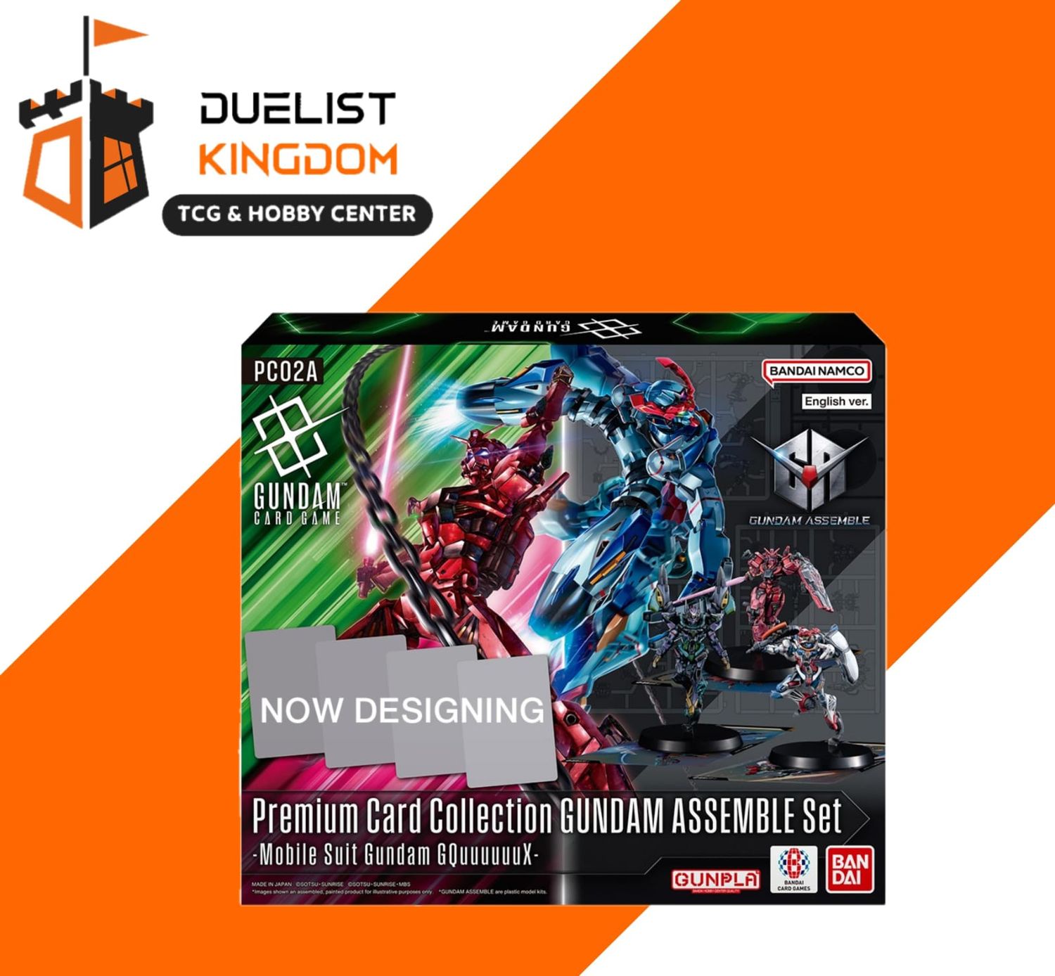 Premium Card Collection GUNDAM ASSEMBLE Set -Mobile Suit Gundam GQuuuuuuX- [PC02A]