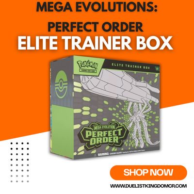 Pokemon TCG: Mega Evolutions: Perfect Order - Elite Trainer Box (ETB)