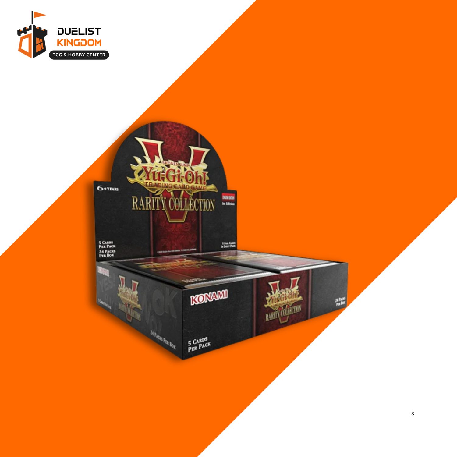 Yu-Gi-Oh! TCG: Rarity Collection 5 Booster Display ENGLISH