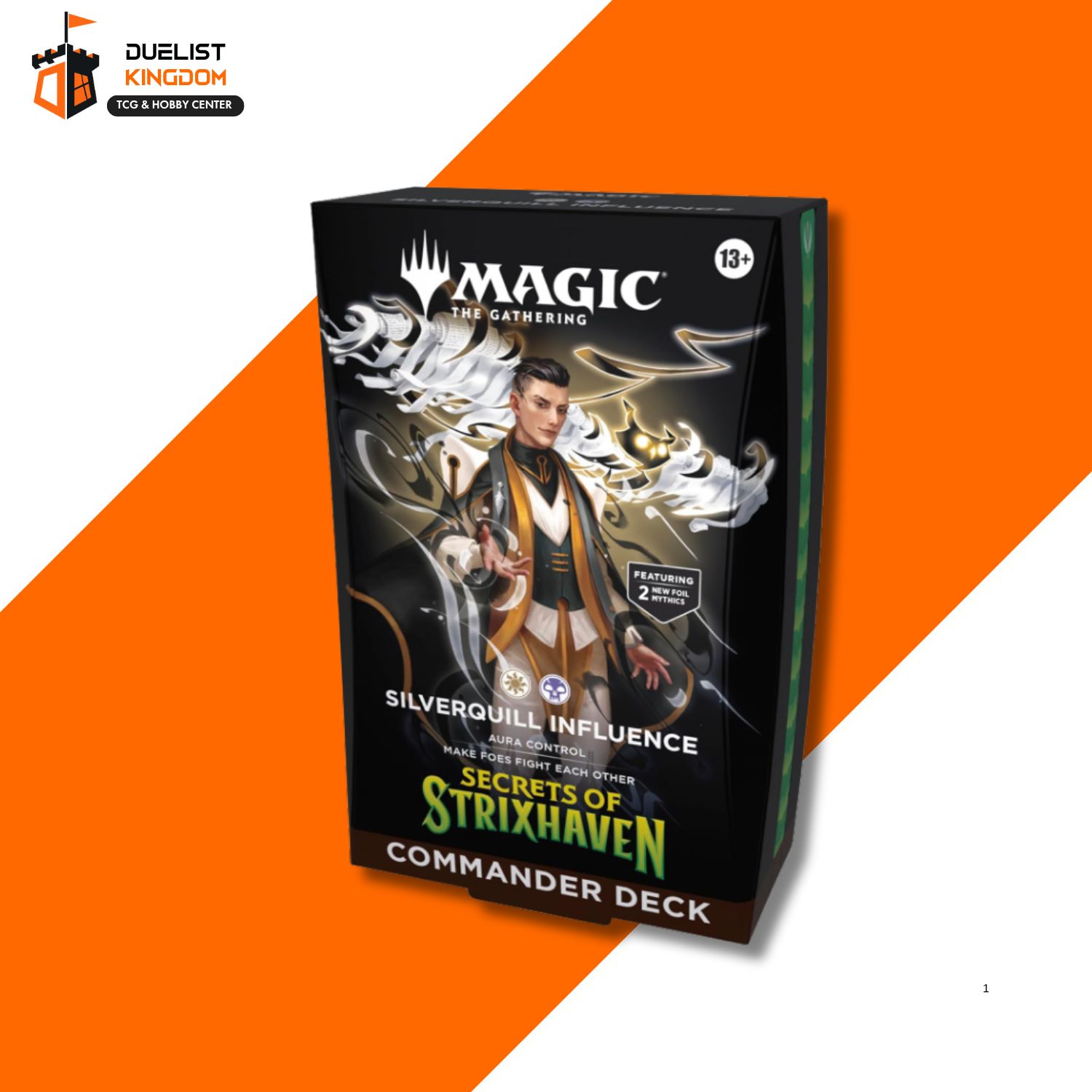 MTG:  Secrets of Strixhaven Commander Deck - Silverquill Influence