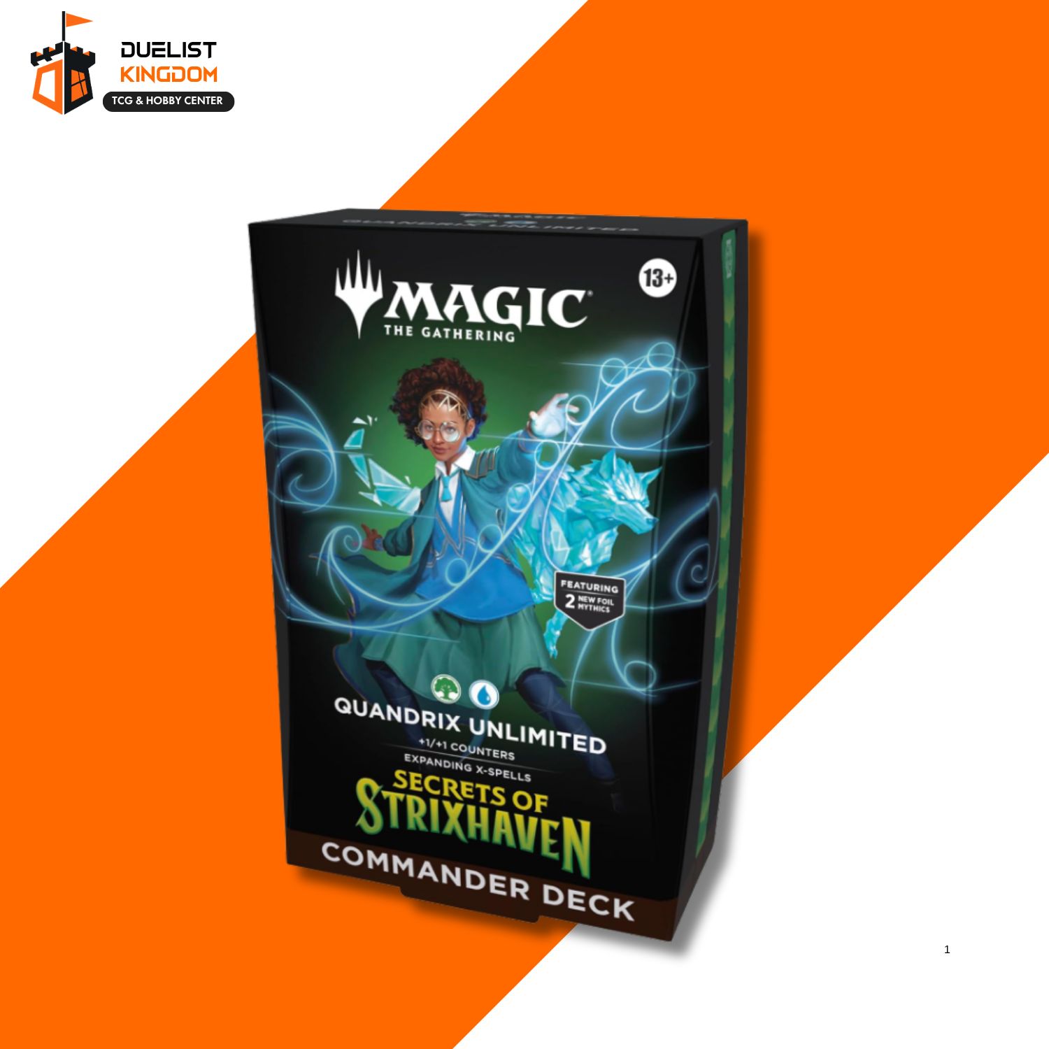 MTG:  Secrets of Strixhaven Commander Deck - Quandrix Unlimited