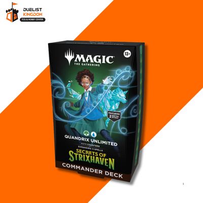 MTG:  Secrets of Strixhaven Commander Deck - Quandrix Unlimited