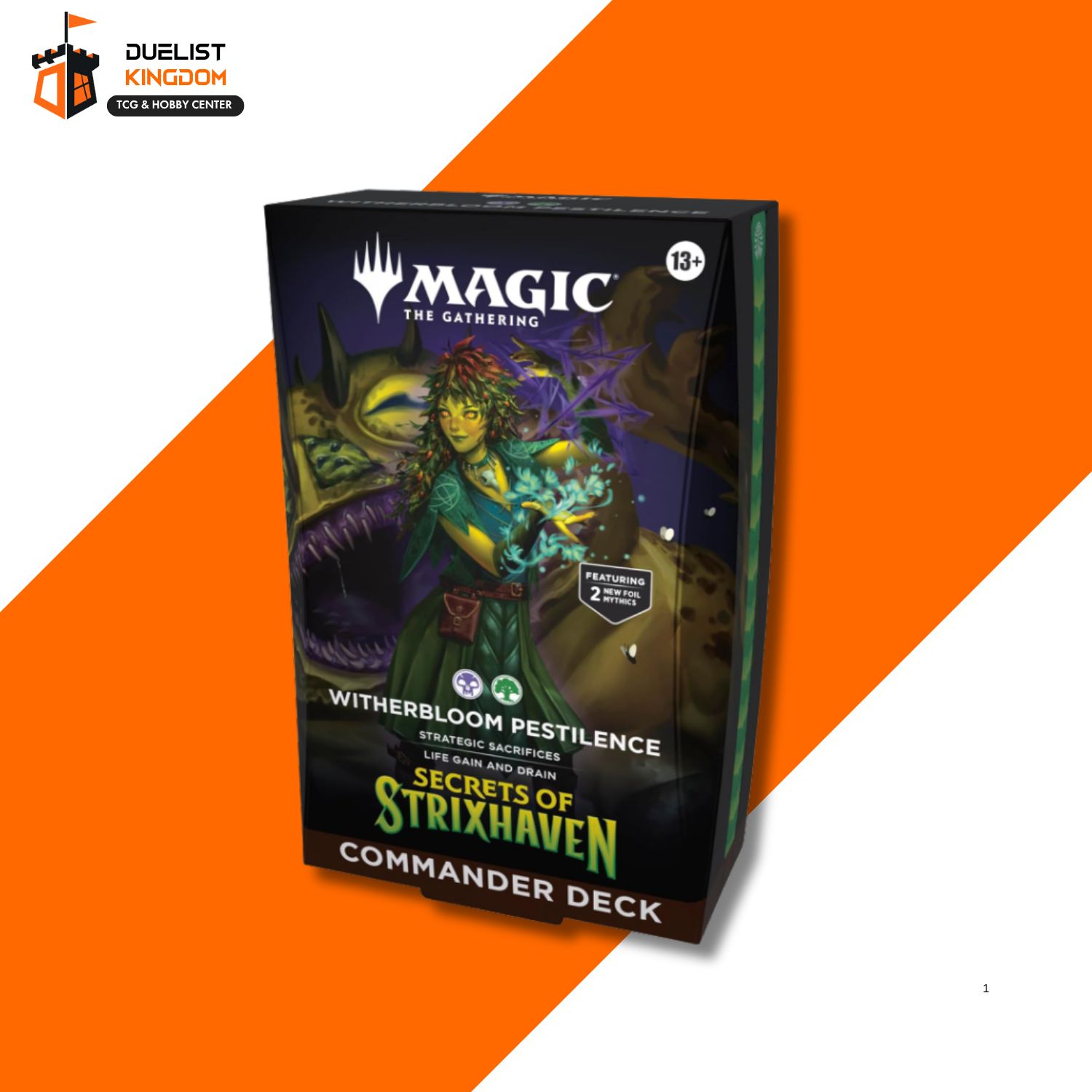 MTG:  Secrets of Strixhaven Commander Deck - Witherbloom Pestilence