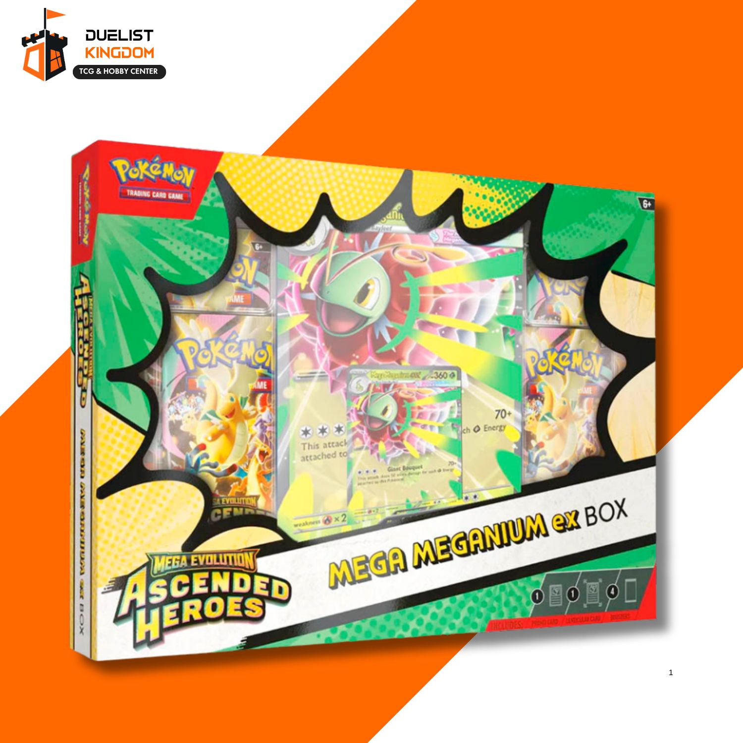 Pokemon TCG: Ascended Heroes Mega Meganium EX BOX