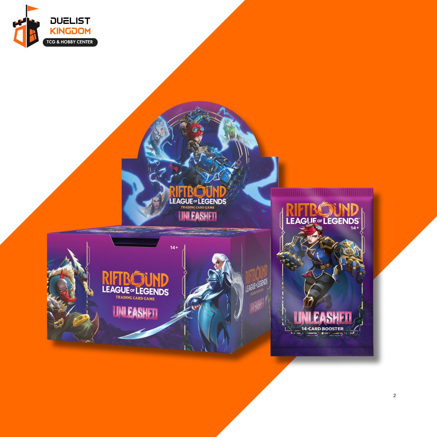 Riftbound TCG: Set 3- Unleashed - Booster Display