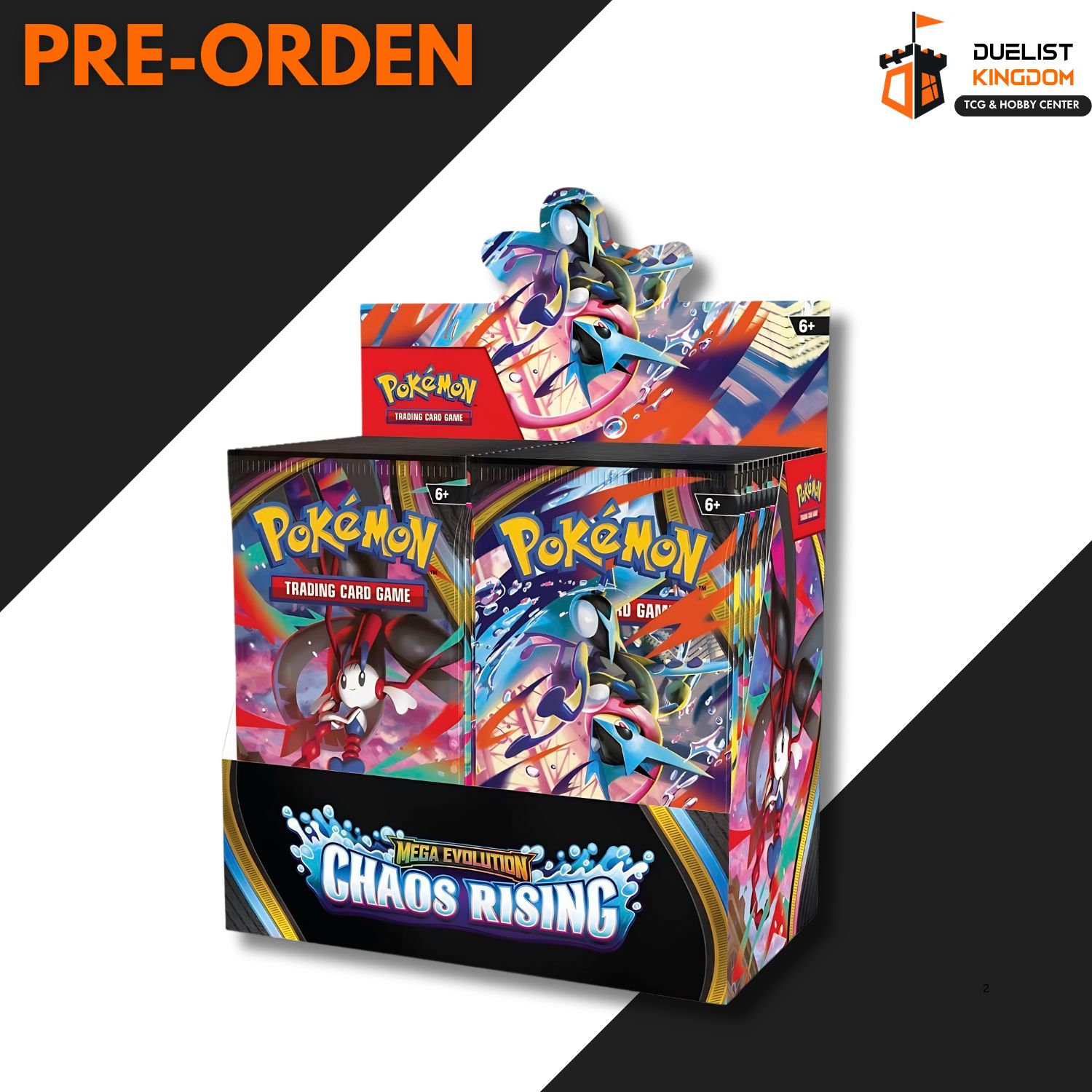 Pokemon TCG: Mega Evolution 4- "Chaos Rising" Booster Box