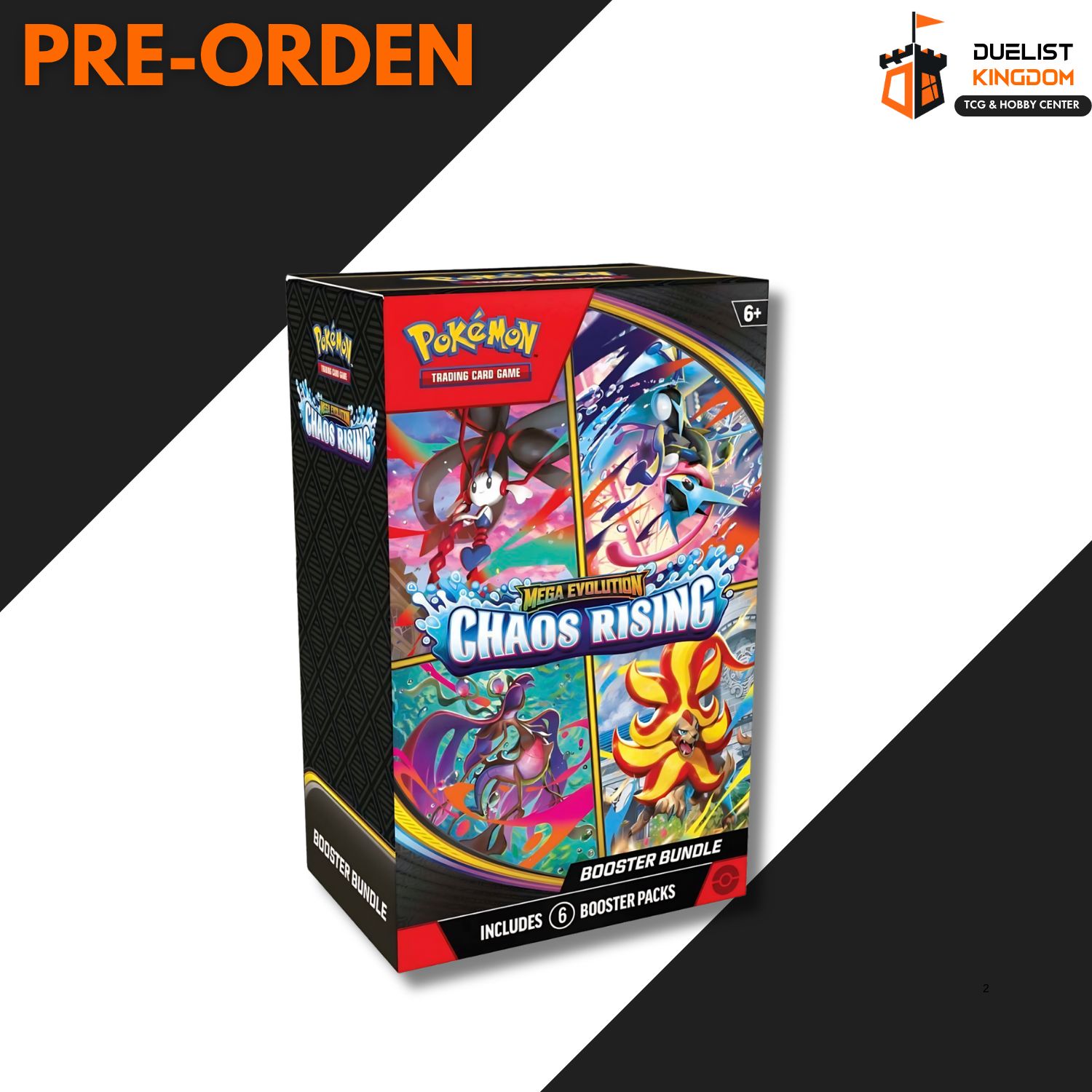 Pokemon TCG: Mega Evolution 4- "Chaos Rising" Booster Bundle