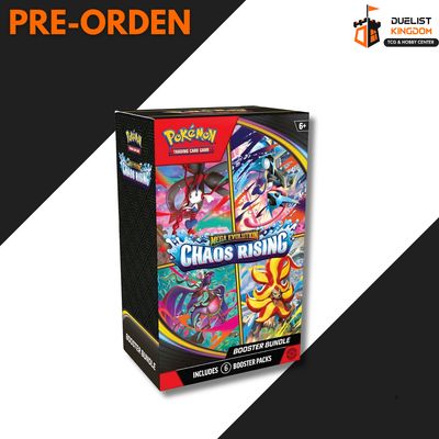 Pokemon TCG: Mega Evolution 4- "Chaos Rising" Booster Bundle
