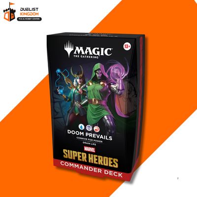 MTG: Universes Beyond- Marvel Super Heroes Doom Prevails  Commander Deck