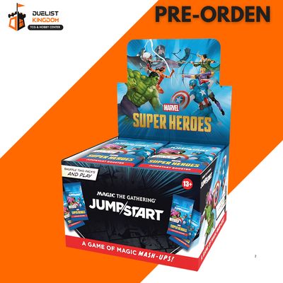 MTG: Universes Beyond- Marvel Super Heroes Jumpstart Booster Display
