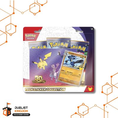 Pokémon TCG: 30th Celebration Tech Sticker Collection Lucario
