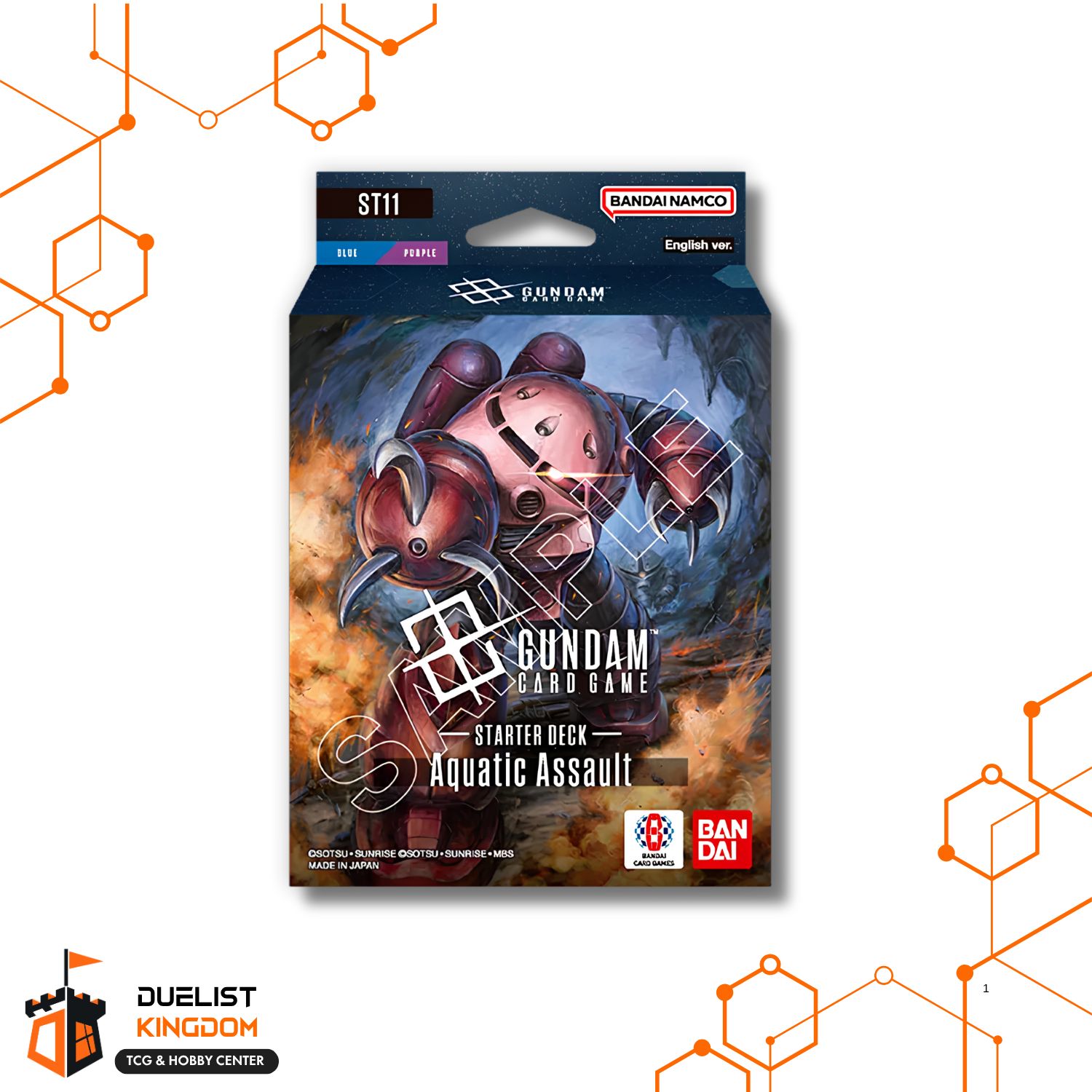Gundam TCG: Starter Deck - Aquatic Assault ST11