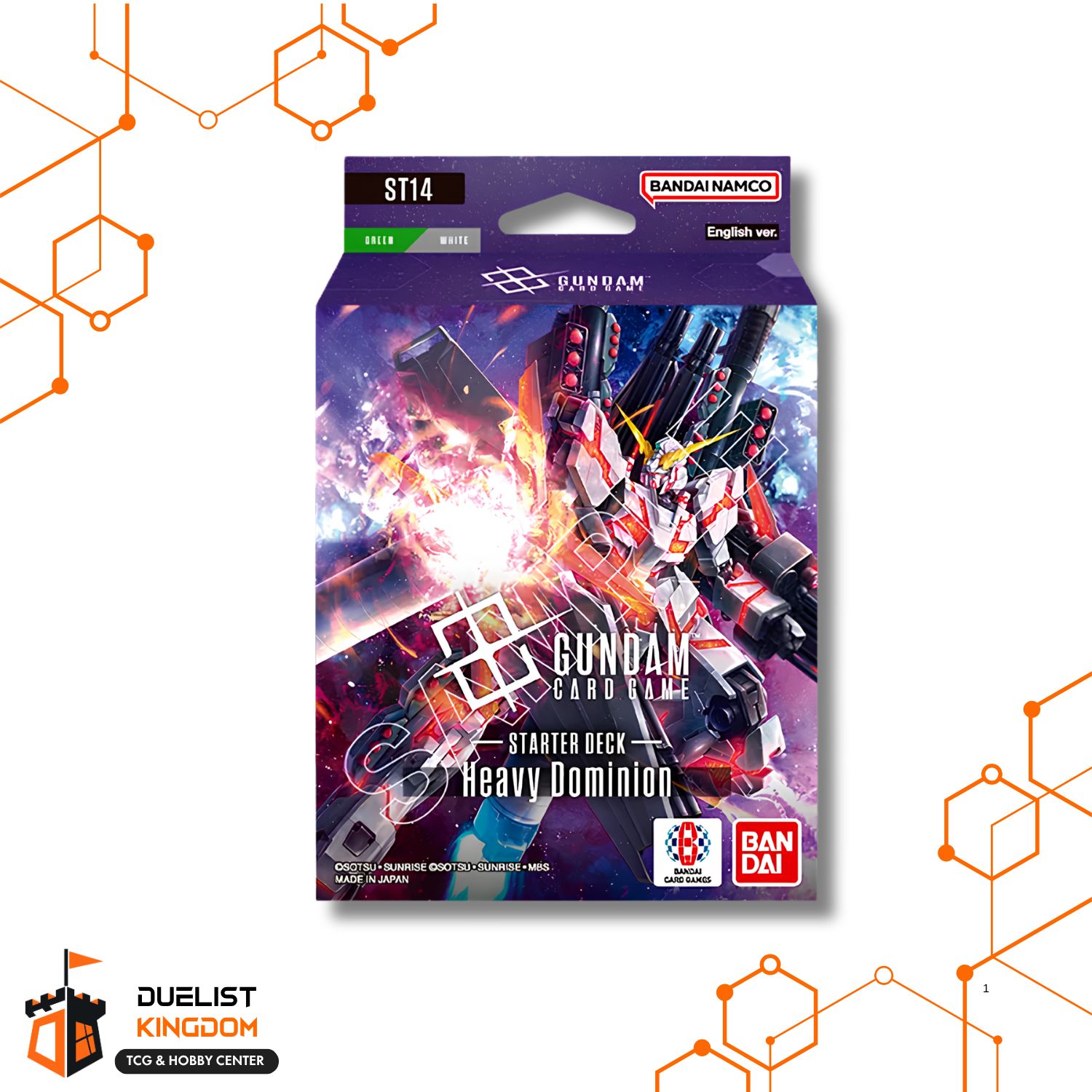 Gundam TCG: Starter Deck - Heavy Dominion ST14