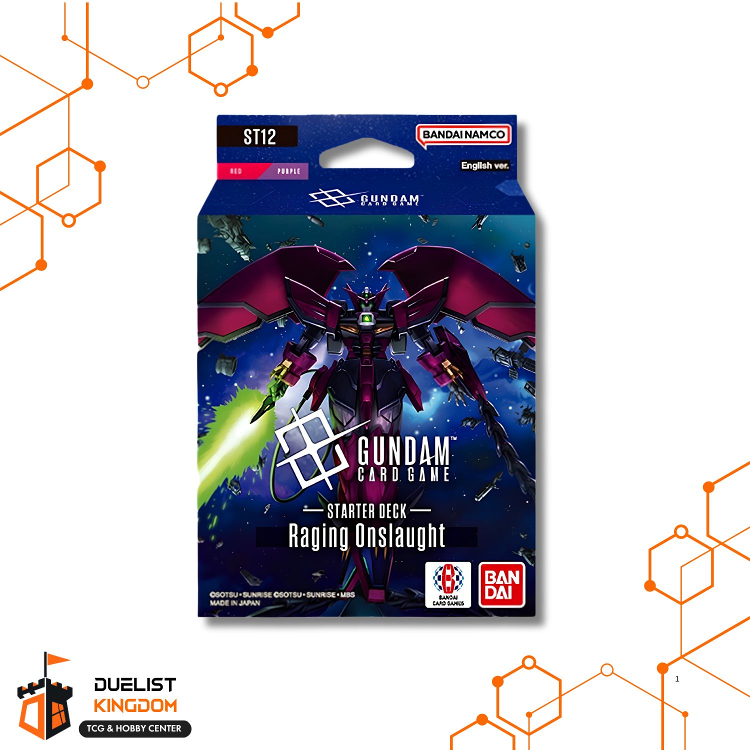 Gundam TCG: Starter Deck -Raging Onslaught ST12