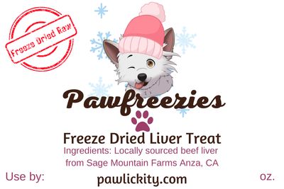Pawfreezies: Beef Liver