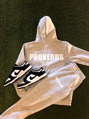 Proverbs Tracksuit Gray