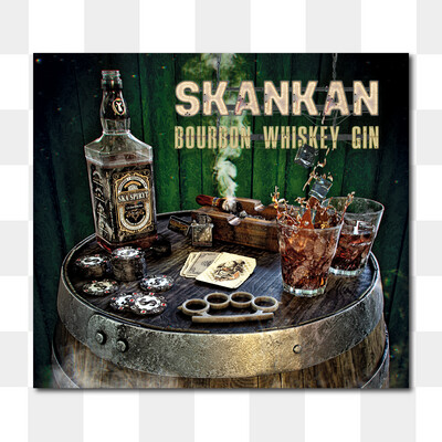 Skankan Bourbon Whiskey Gin CD