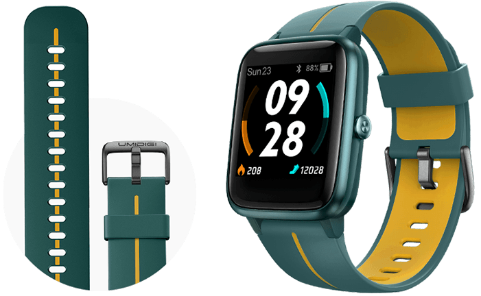UMIDIGI 3 GPS Smart Watch, Activity Fitness Tracker with Heart Rate Monitor