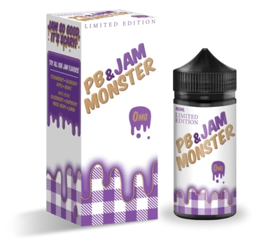 PB& Jam Monster E-Liquid 100ml 3mg