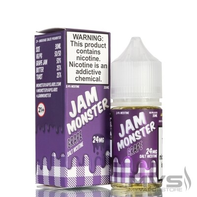 Jam Monster Nic Salt TFN E-Liquid 30ml 24mg