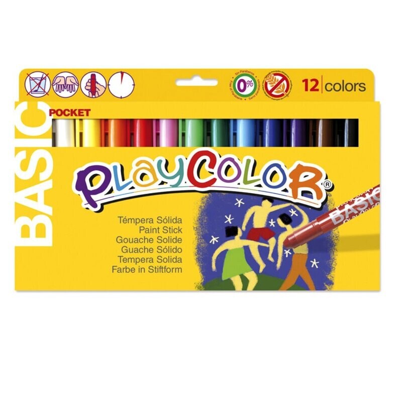 PlayColor Farbe in Stiftform Basic One 12-er Set PlayColor Farbe in Stiftform Basic One 12-er Set