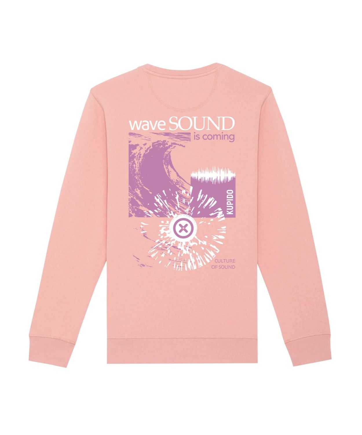 SUDADERA PINK WAVE SOUND