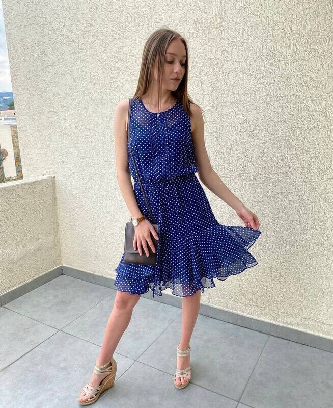 Vestido de sol Azul oscuro