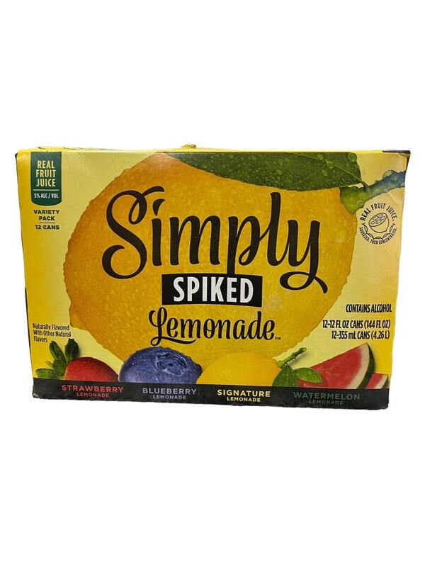 Simply Spiked Lemonade Variety