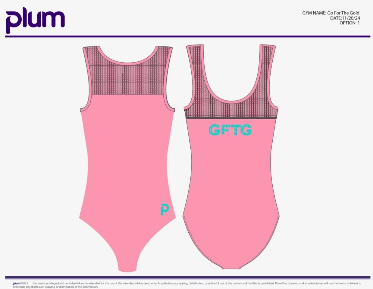 GFTG PINK Custom Mesh Leo