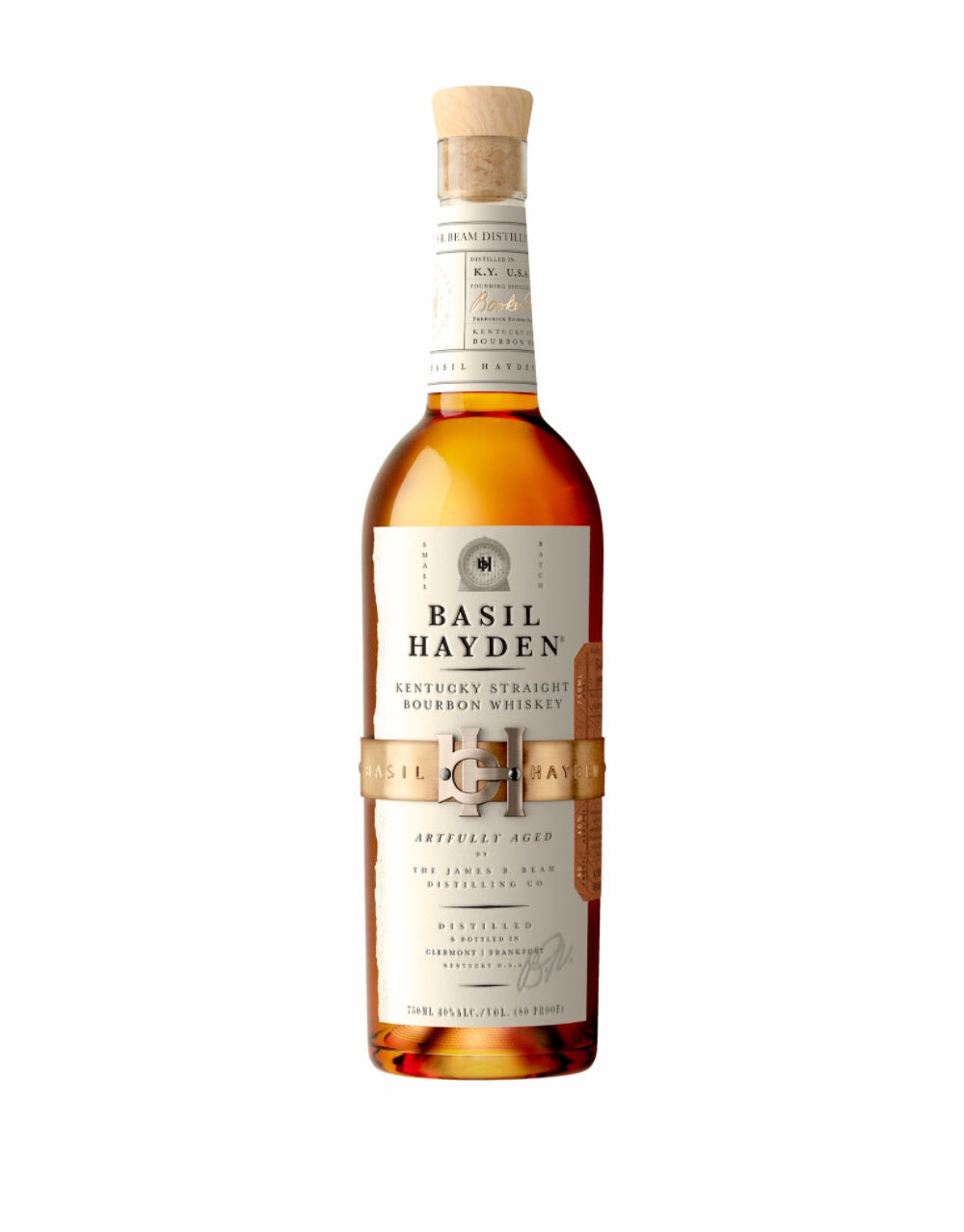BASIL HAYDEN  KENTUCKY STRAUGHT BOURBON WHISKEY 750ML
