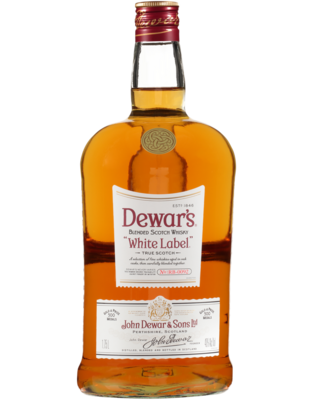 DEWAR&#39;S WHITE LABEL  BLENDED SCOTCH WHISKEY 1.75L