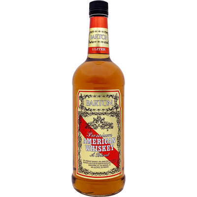 BARTON PREMIUM AMERICAN WHISKEY
1L