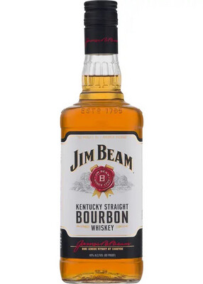 JIM BEAM KENTUCKY STRAIGHT BOURBON 
WHISKEY 1.75L