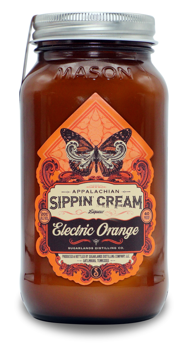 SUGARLANDS SIPPIN CREAM ELECTRIC ORANGE 750ML