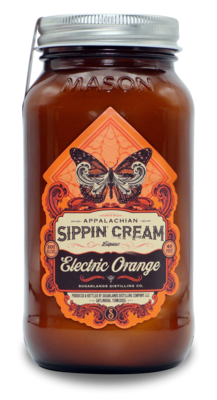 SUGARLANDS SIPPIN CREAM ELECTRIC ORANGE 750ML