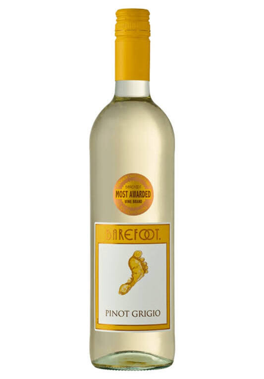 BAREFOOT PINOT GRIGIOO 750ML