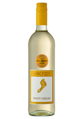BAREFOOT PINOT GRIGIOO 750ML