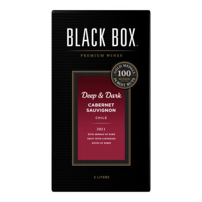 BLACK BOX DEEP &amp; DARK CABERNET SAUVIGNON 3L