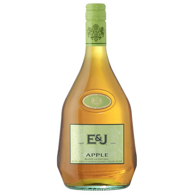 E&amp;J APPLE BRANDY 
750ML